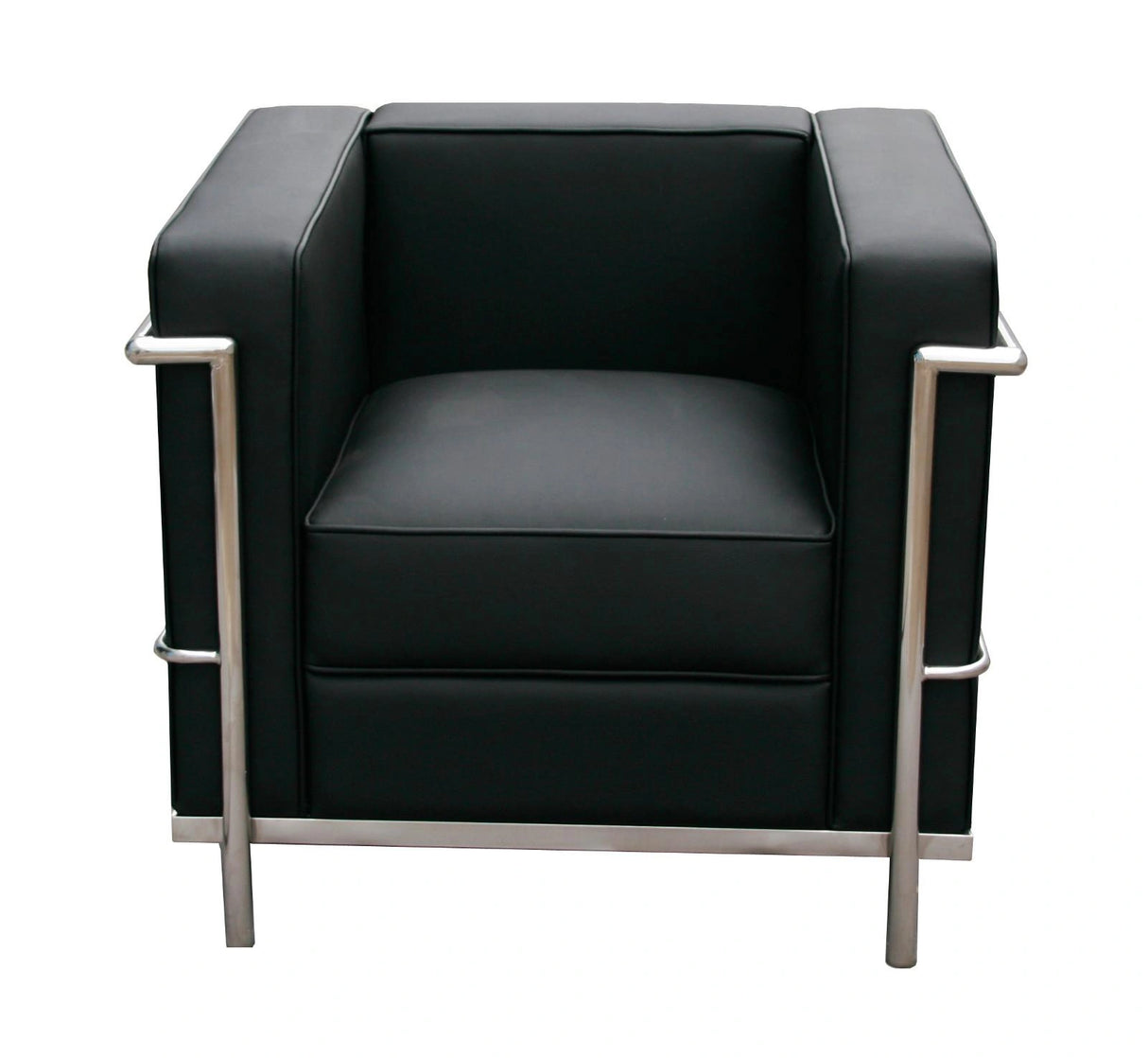 J&M Cour Italian Leather Chair