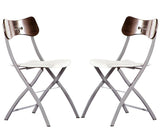 ESF Furniture 3147 Chair in Wenge White (Set of 4)