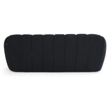 Yolonda - Modern Black Fabric Bed
