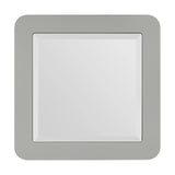 Avril End Table in Silver