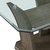 Dapper Grey Rectangular Dining Table