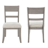 Mariana Wood Back Side Chair (2 Per Carton)-Vintage Cr‚àö√Äme