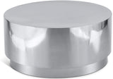 Jazzy Silver Coffee Table - galleria furniture outlet