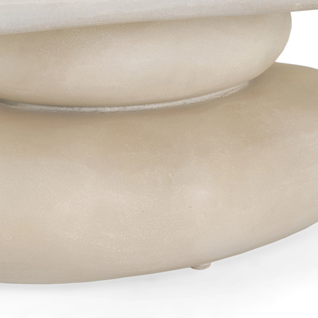 Coates - Modern Beige Fiberform Coffee Table
