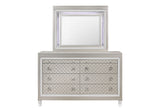 Paris Champagne Mirror with LED