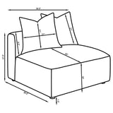 Jennifer Armless Chair