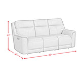 Mustang Living Room Set in Aline