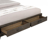 Landon 5/0 Q Headboard-Walnut