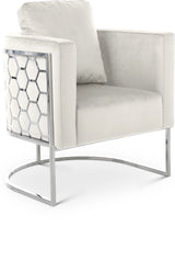 Casa Cream Velvet Chair