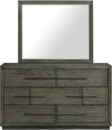 Elements International Elation Mirror in Gray