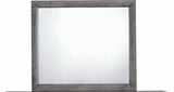 Elements International Emily Grey Mirror in Gray image