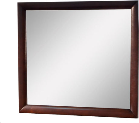Elements International Emily Mirror in Espresso Lacquer image