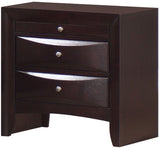 Elements International Emily Nightstand in Espresso Lacquer image