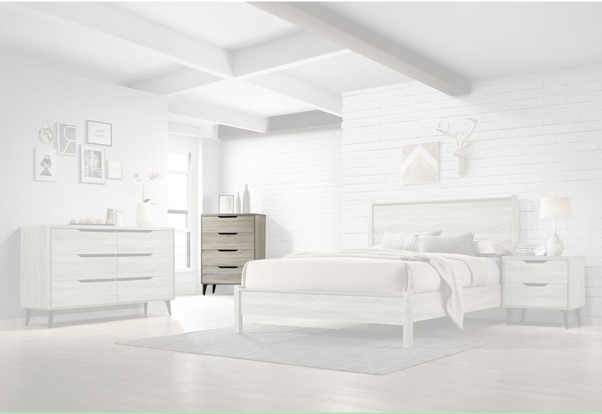 Elements International Ernesto Chest in Grey image