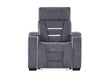 U1895 Grey P2 Recliner with IS and LED