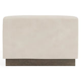 Merino Leather Ottoman