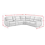 Saber 6PC Sectional Set in Texas Granite