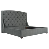 Jordan Fabric Shelter Bed Queen (64" H)