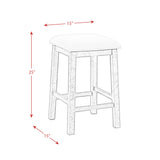 Stone Occasional Bar Table Single Pack (Table + Three Stools)