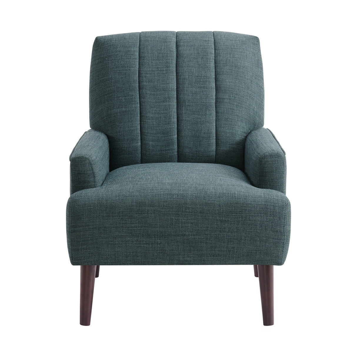 Kiwi Chair with Channel Back in Palmer Teal