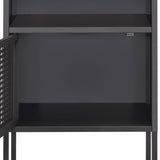 Ember Nightstand (C-1094) GREY NIGHTSTAND W/ USB