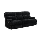 Admiral Living Room Set in Masis Black