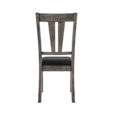 Nathan Fan Back Chair W/Pu Seat (2 Per Pack)