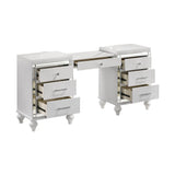 Valentino Dressing Table-White