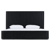 Fields - Modern Black Acacia Bed