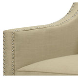 Erica 497 Chair W/Chrome Nails Heirloom Natural (ISTA 3)