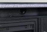 Lily Ent Unit 72 Inch with LED, Speakers, Crystal Inserts