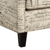 Erica 497 Chair W/Chrome Nails French Script (ISTA 3)