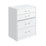 Irvine Mini Dressing Table with Stool, LED and USB in Glossy White