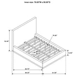 Knox Panel Platform Bed