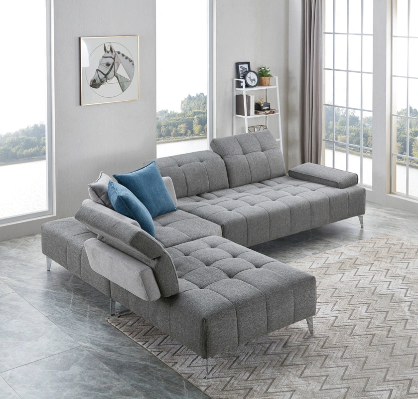 Divani Casa Nash Modern Sectional Sofa