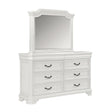 Lyndhurst Landscape Mirror- Vintage White