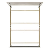 Elements International Makayla King Panel Bed in Natural