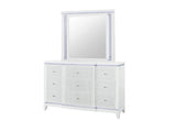 Alina White Mirror with LED