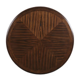 Cori Round Dining 5 Pc Set-Brown Cherry