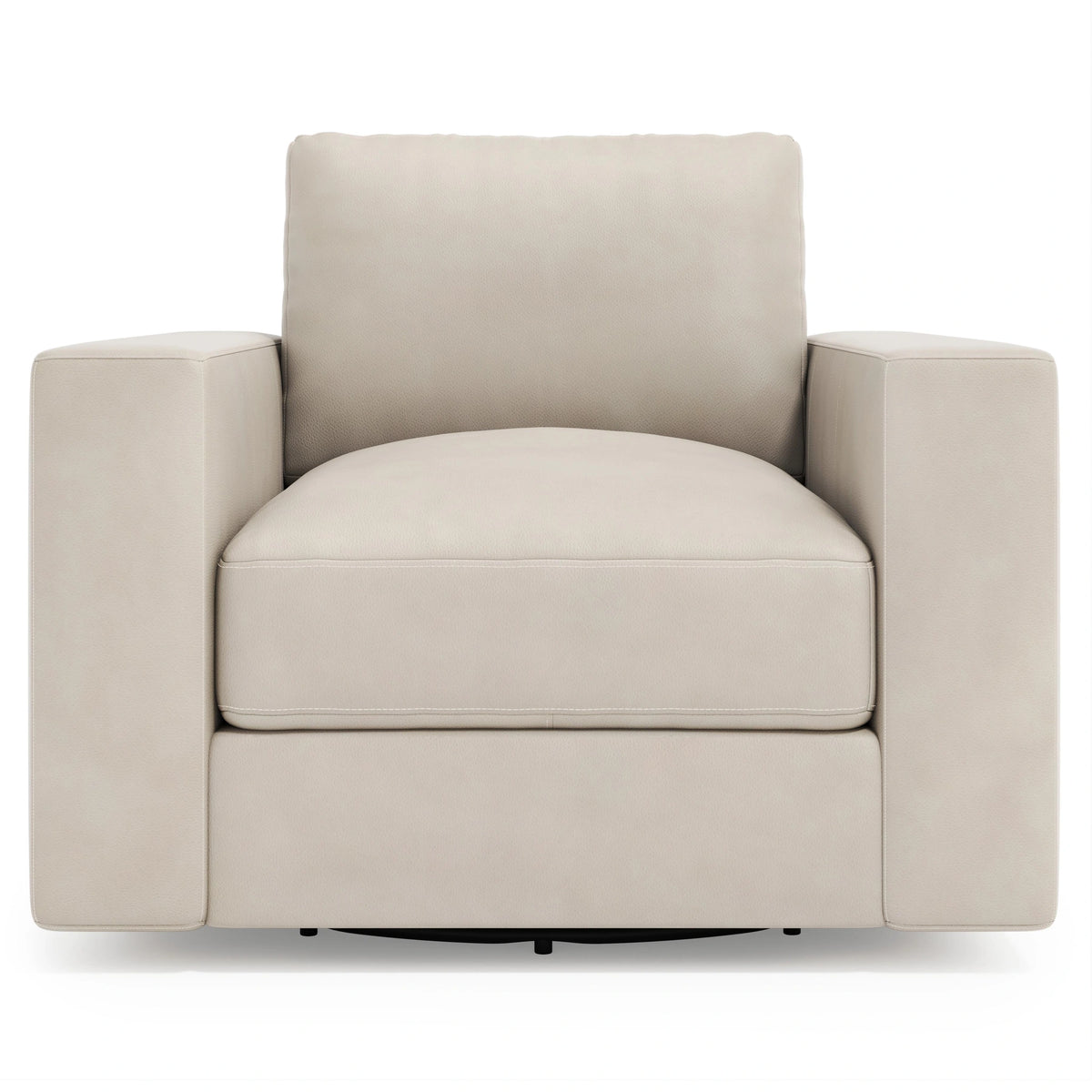 Dawkins Leather Swivel Chair