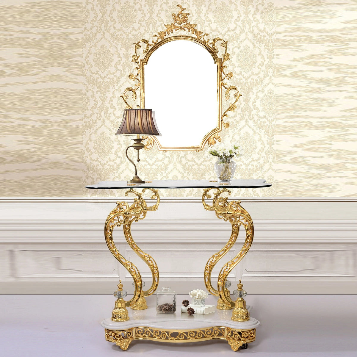 HD-263 - CONSOLE WITH MIRROR