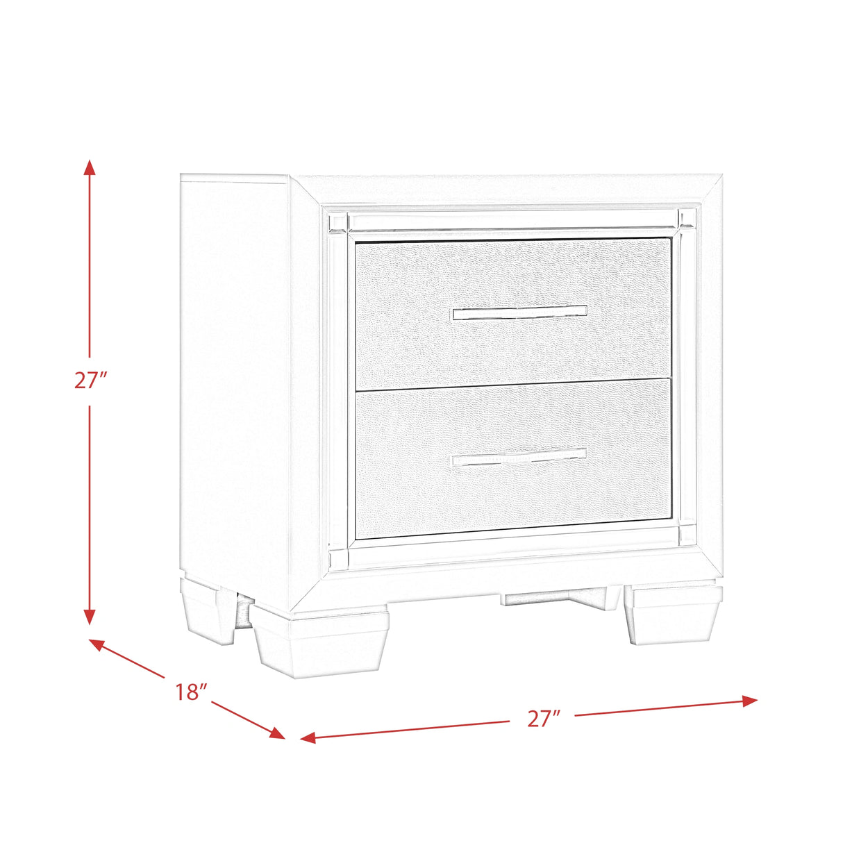 Platinum Nightstand