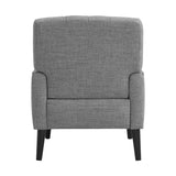 Kiwi Chair with Channel Back in Palmer Grey