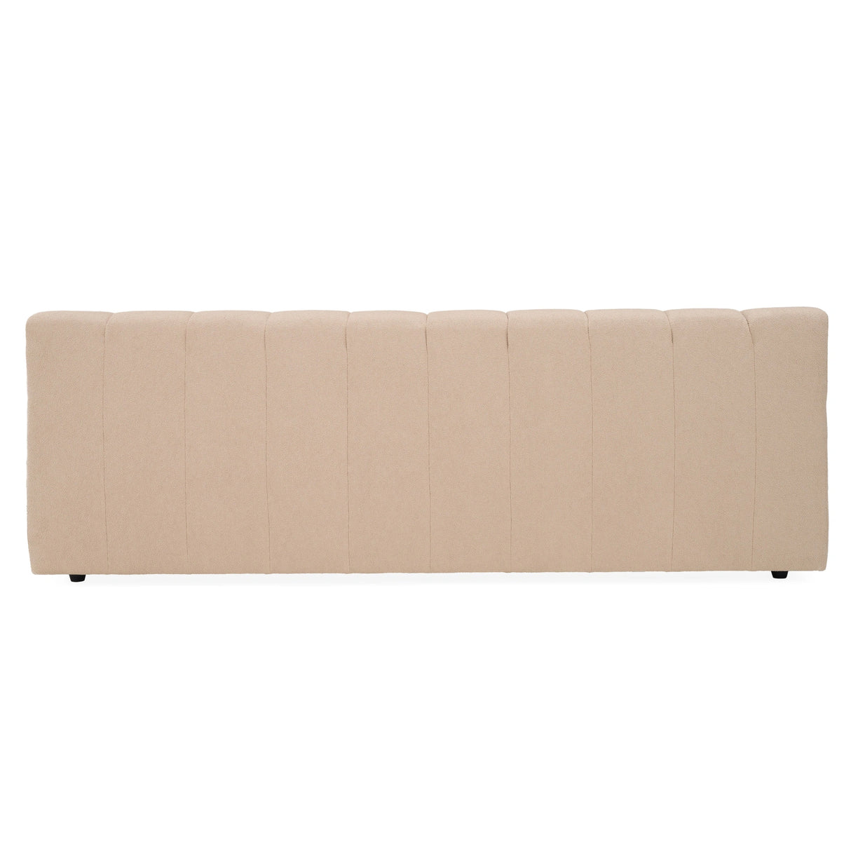 Tyree - Modern Tufted Sand Fabric Bed