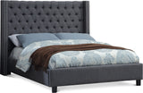 Ashton Grey Linen Queen Bed