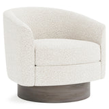Camino Fabric Swivel Chair Without Pillows