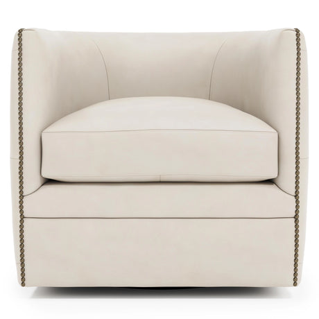 Palazzo Leather Swivel Chair