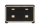 Blake Black/Gold Dresser