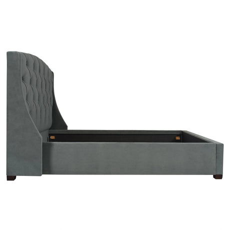 Jordan Fabric Shelter Bed Extended Queen (54" H)