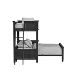 Hampton Kids Over Loft with Ladder and Desk with Speaker